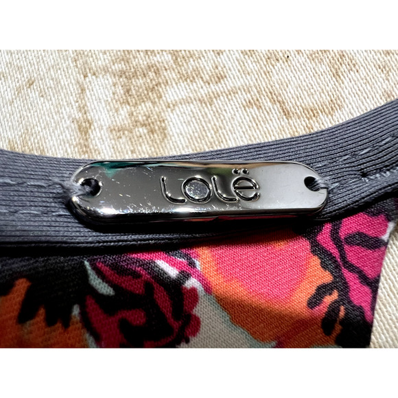 Lole tankini Large underwire Adjustable modest Casual Chic Swimwear artsy pool - Picture 5 of 7